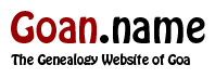Goan.Name - The Genealogy Website of Goa